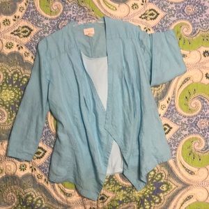 Chico’s size 2 linen jacket